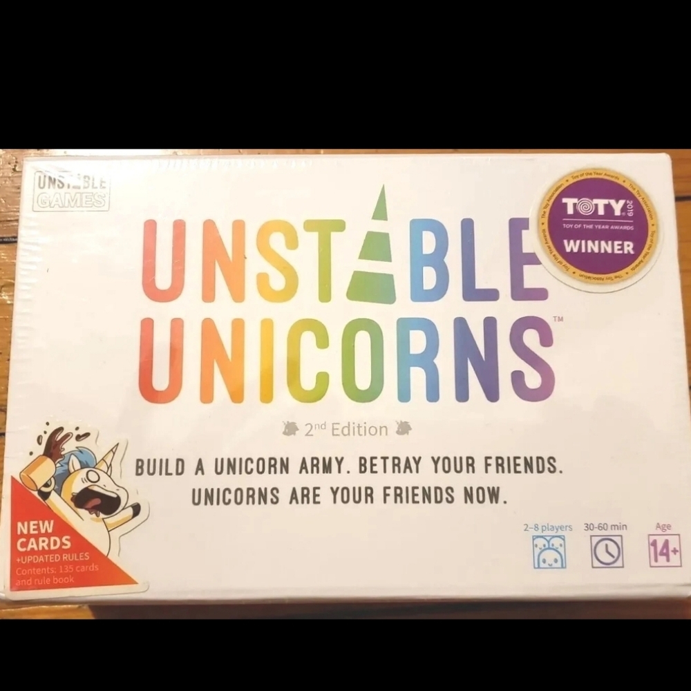 Unstable Unicorns Game NWT